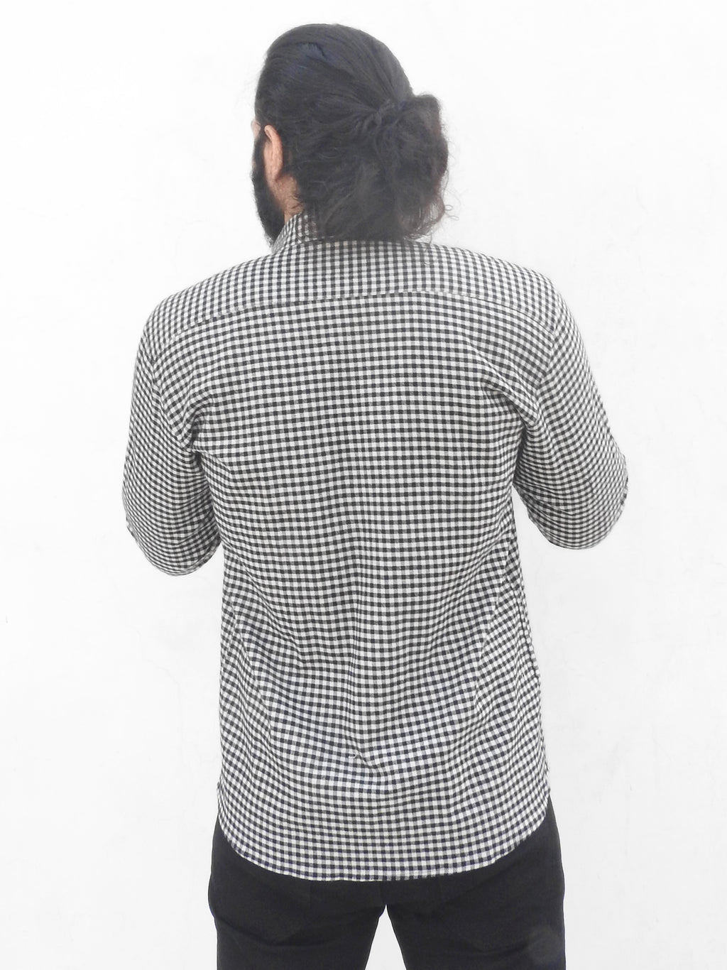 Heavyweight Flannel Mini Check Shirt