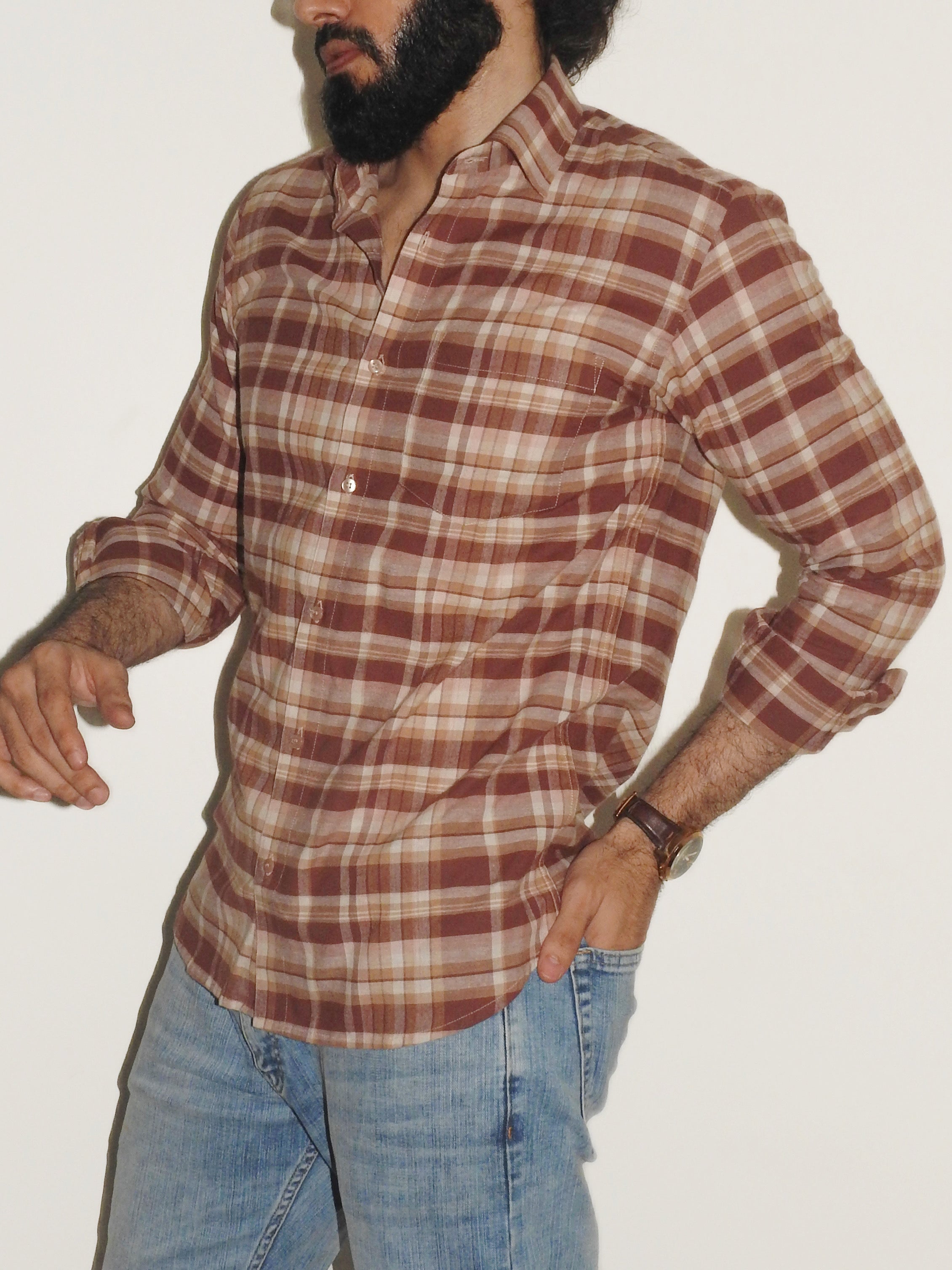 Classic Fit Checkered Shirt