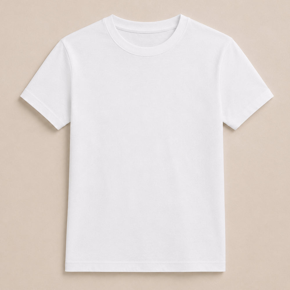 Classic Slim Fit Off-White T-Shirt