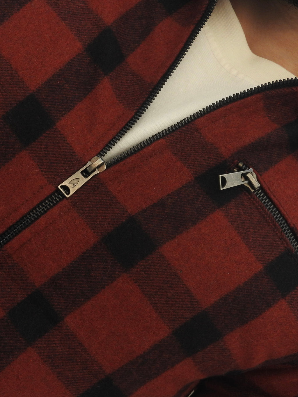 Red & Black Checkered Jacket