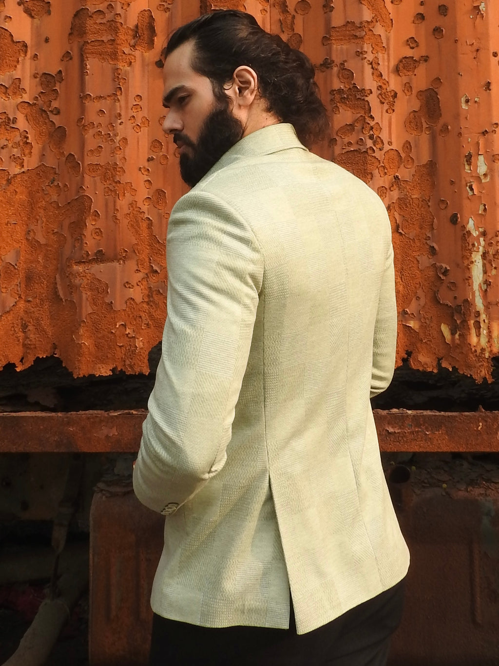 Pistachio Green Vintage Blazer