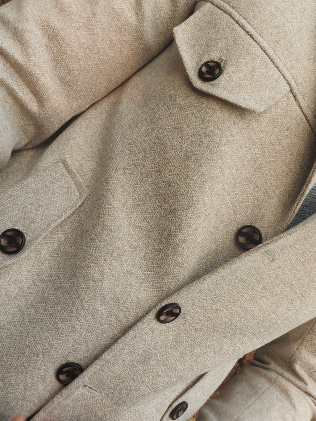 Light Greige Vintage Blazer