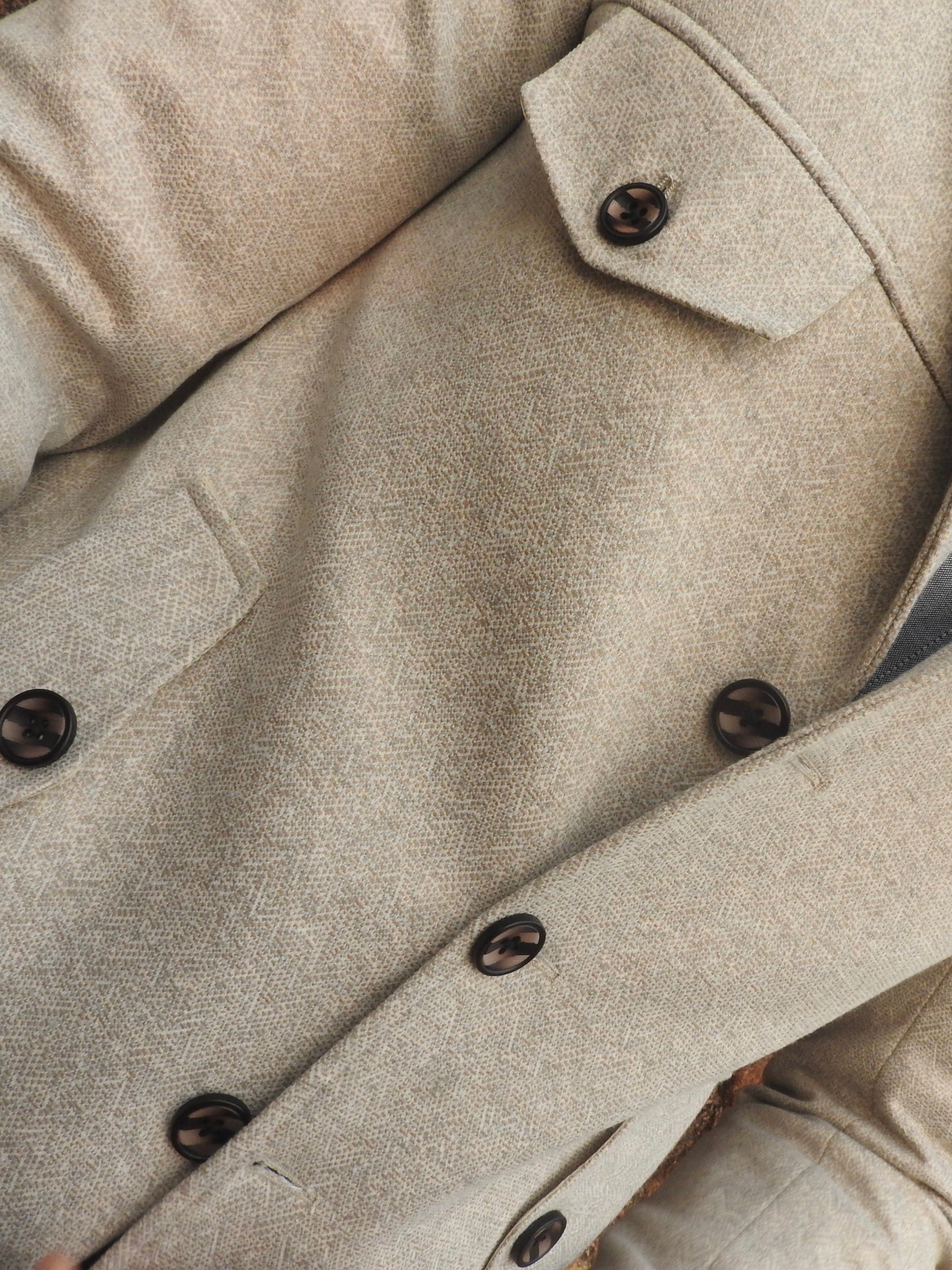 Light Greige Vintage Blazer