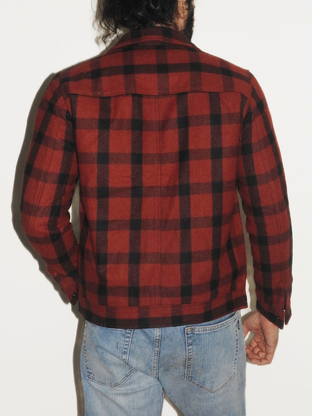 Red & Black Checkered Jacket